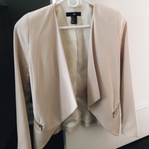 H and M Beige Blazer - Picture 1 of 3